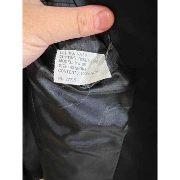 Pierre Balmain‎ Tuxedo Jacket - Size 40S - Picture 6 of 7